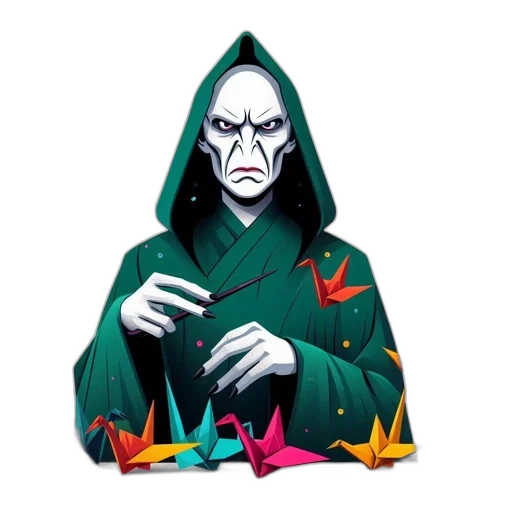staff, mask, jacket, concept art transparent PNG cut-out