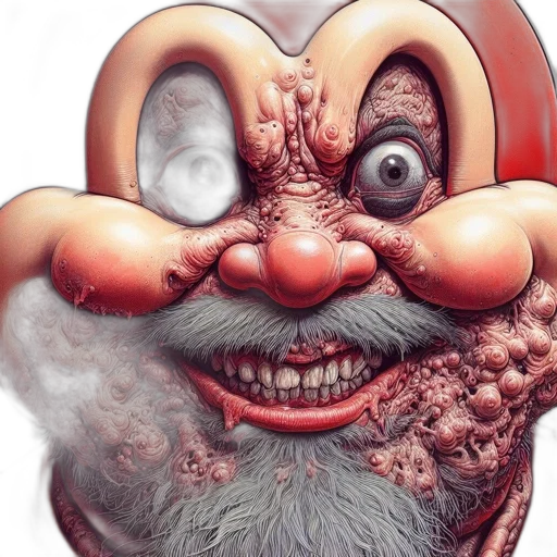 creature, mask, face, concept art transparent PNG cut-out
