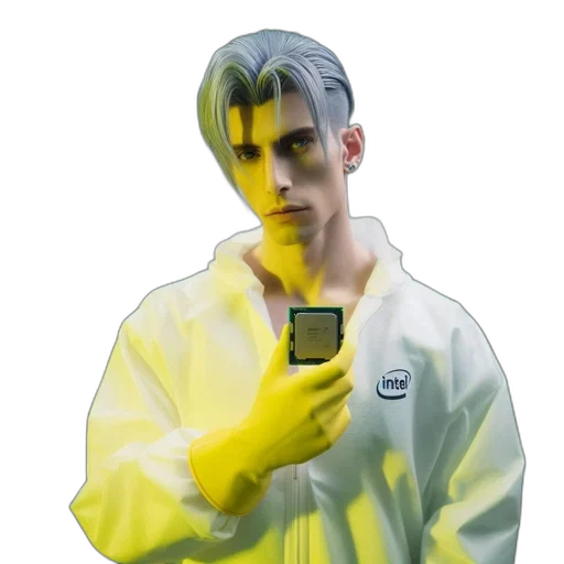 jacket, robot, creature, face transparent PNG cut-out