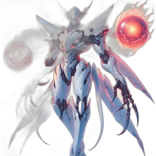 robot, creature, weapon, concept art transparent PNG cut-out