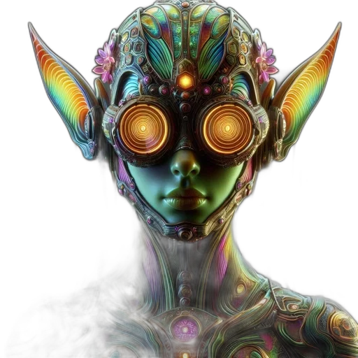 mask, robot, face, staff transparent PNG cut-out