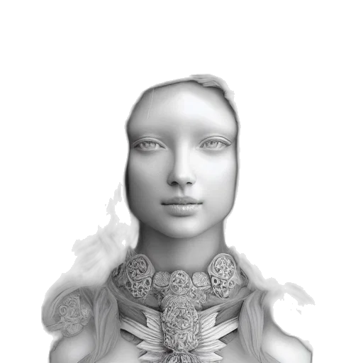face, crown, mask, jewelry transparent PNG cut-out