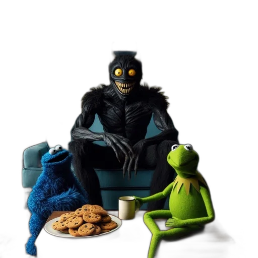 food, mask, creature, jacket transparent PNG cut-out