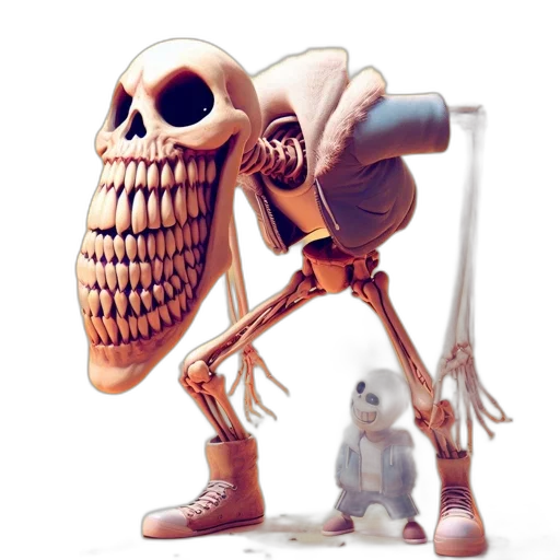 robot, creature, mask, weapon transparent PNG cut-out