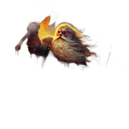 staff, dragon, creature, weapon transparent PNG cut-out