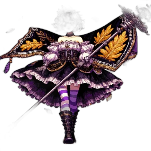 weapon, sword, dragon, staff transparent PNG cut-out