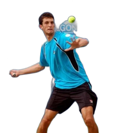 staff, 3d render, tennis, player transparent PNG cut-out