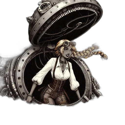 hat, robot, crown, dress transparent PNG cut-out