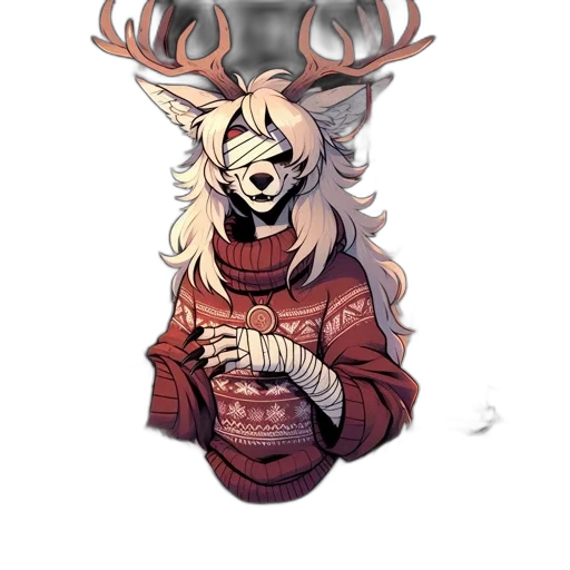 mask, staff, animal, creature transparent PNG cut-out