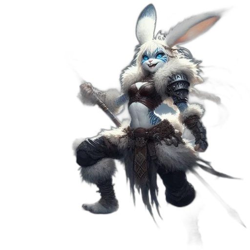 animal, weapon, staff, concept art transparent PNG cut-out