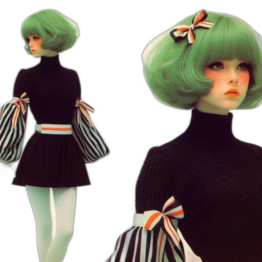 3d render, concept art, green, monochrome transparent PNG cut-out