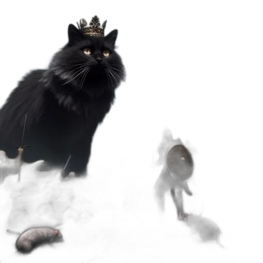 animal, creature, crown, concept art transparent PNG cut-out