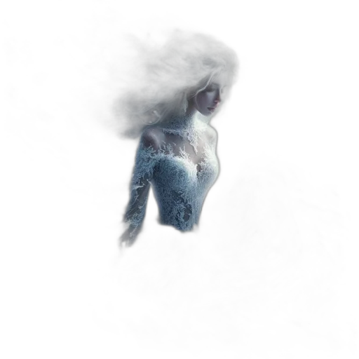 mask, robot, hair, creature transparent PNG cut-out