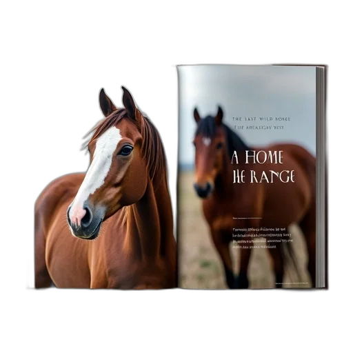 animal, magazine, spread, large transparent PNG cut-out