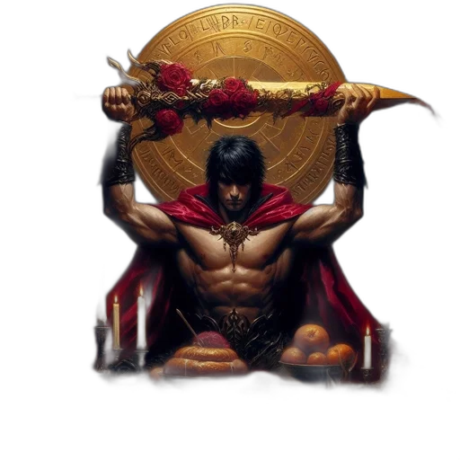 crown, comic book art, concept art, fantasy art transparent PNG cut-out