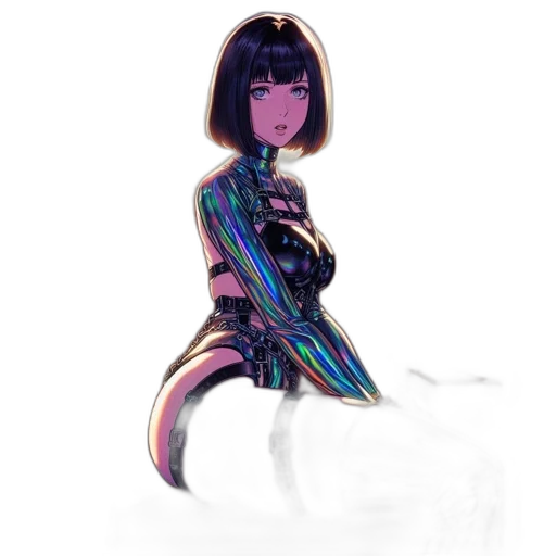 robot, dress, creature, jacket transparent PNG cut-out