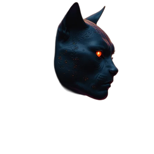 mask, face, creature, animal transparent PNG cut-out