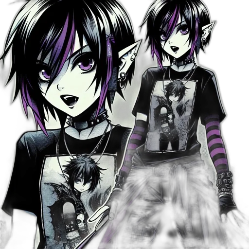 creature, cartoon, anime, concept art transparent PNG cut-out