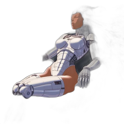 robot, dress, weapon, creature transparent PNG cut-out