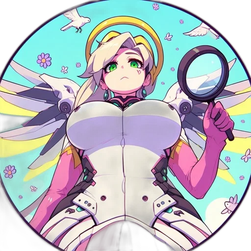 robot, staff, weapon, jacket transparent PNG cut-out