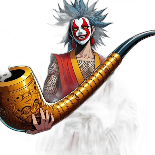 mask, staff, weapon, fantasy art transparent PNG cut-out