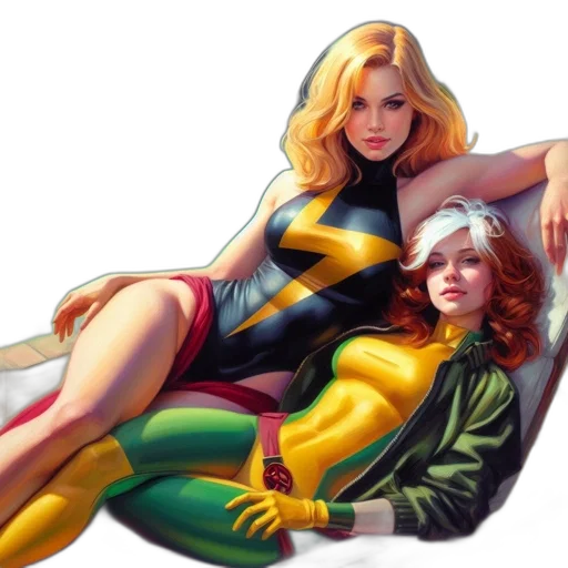 jacket, comic book art, concept art, fantasy art transparent PNG cut-out