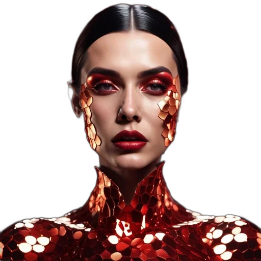 face, robot, jewelry, mask transparent PNG cut-out