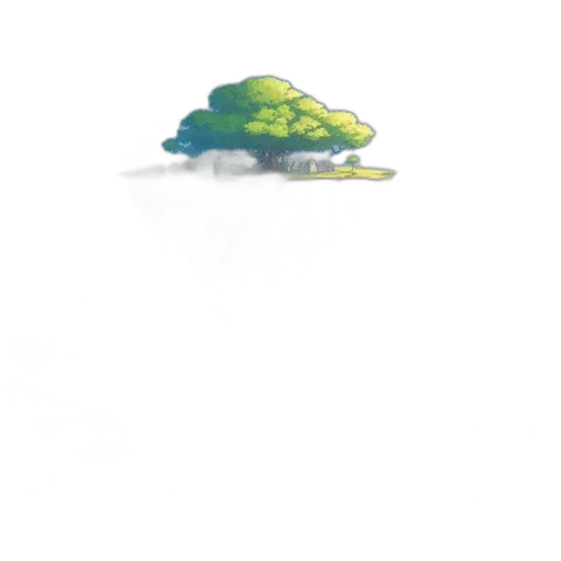 tree, car, umbrella, hat transparent PNG cut-out