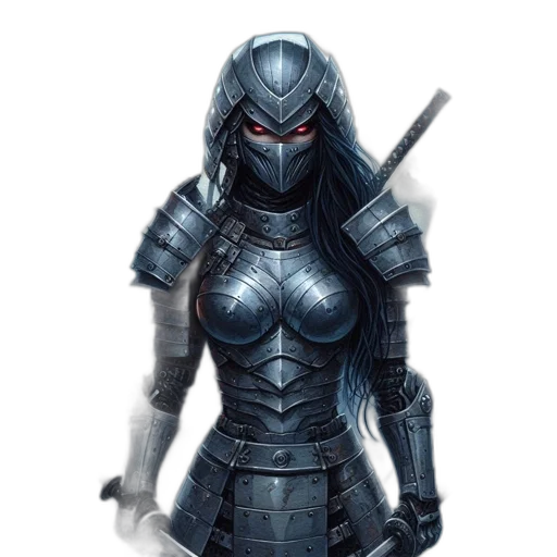 sword, weapon, mask, concept art transparent PNG cut-out