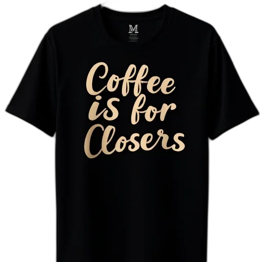 3d render, black, shirt, text transparent PNG cut-out