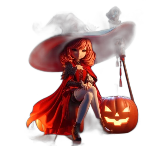 dress, staff, umbrella, concept art transparent PNG cut-out