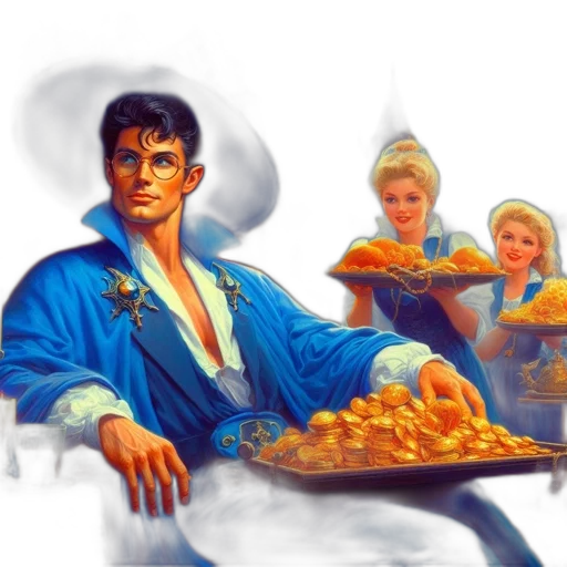 food, concept art, fantasy art, vaporwave transparent PNG cut-out
