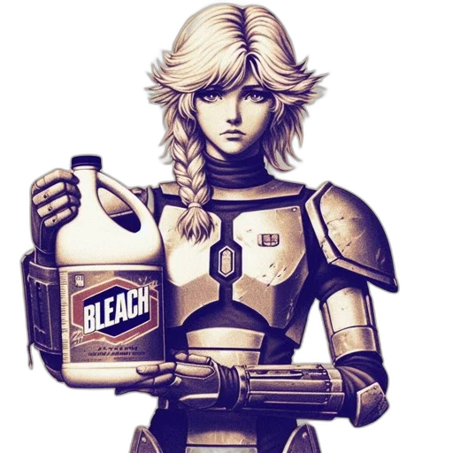 robot, bottle, weapon, concept art transparent PNG cut-out