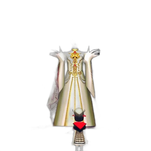 dress, staff, jewelry, crown transparent PNG cut-out