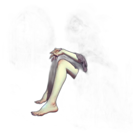 staff, mask, creature, shoes transparent PNG cut-out
