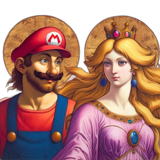 crown, hat, hair, dress transparent PNG cut-out