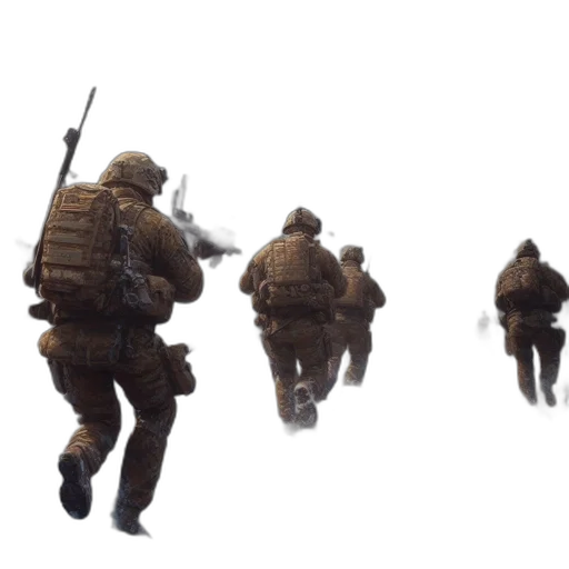 weapon, staff, jacket, creature transparent PNG cut-out