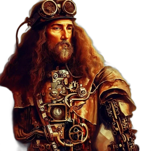 robot, crown, jewelry, face transparent PNG cut-out