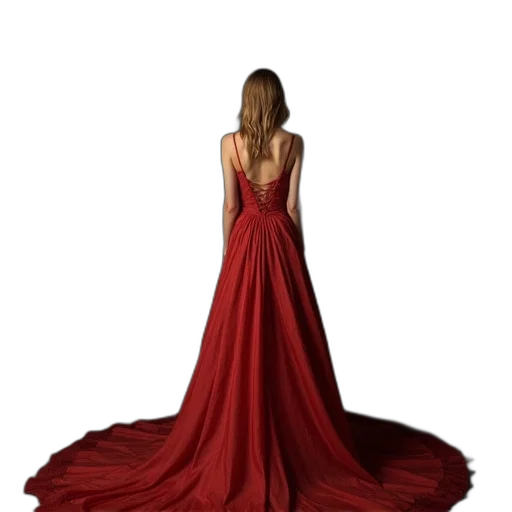 dress, jewelry, crown, photorealistic transparent PNG cut-out