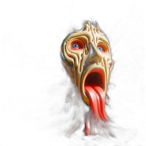 mask, face, creature, concept art transparent PNG cut-out