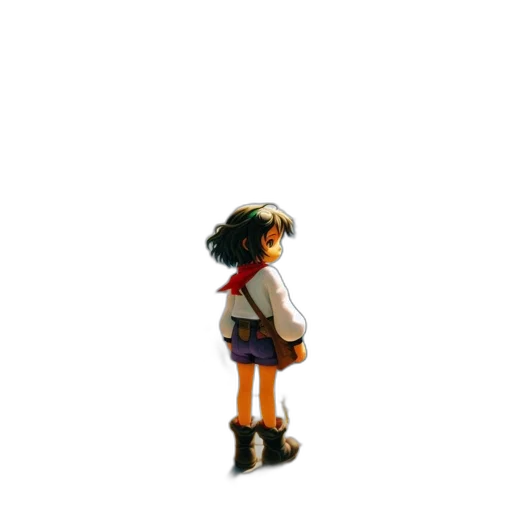 robot, staff, jacket, dress transparent PNG cut-out