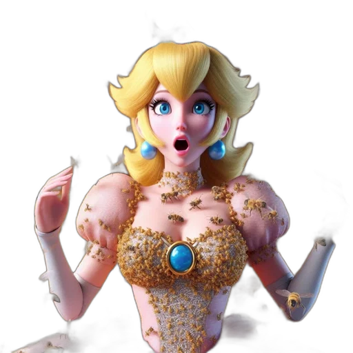 dress, crown, jewelry, concept art transparent PNG cut-out