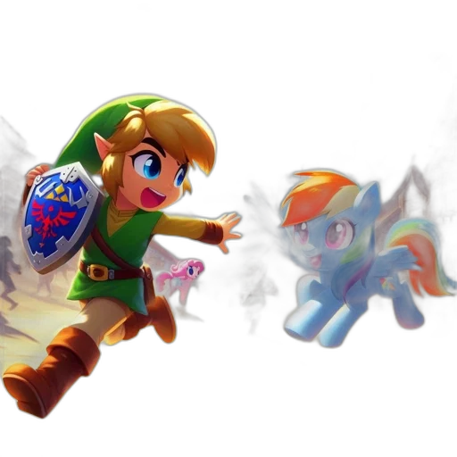 concept art, fantasy art, 3d render, pixel art transparent PNG cut-out