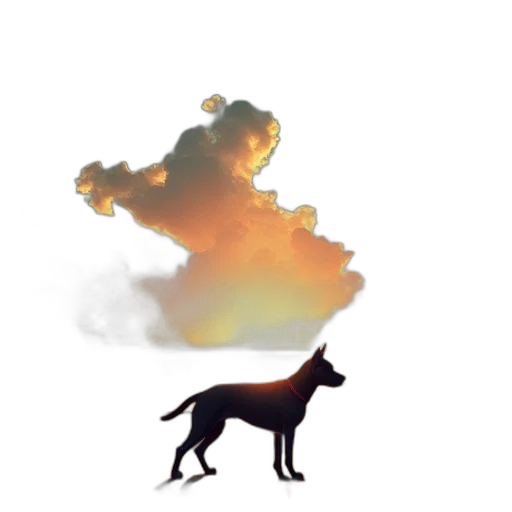 animal, dragon, creature, staff transparent PNG cut-out