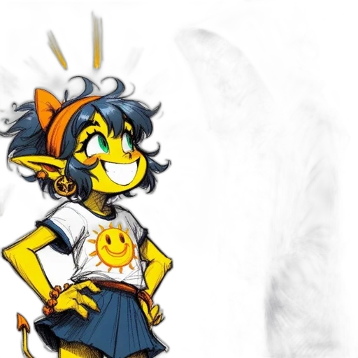 staff, dress, creature, weapon transparent PNG cut-out