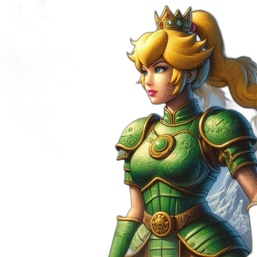 crown, concept art, fantasy art, pixel art transparent PNG cut-out