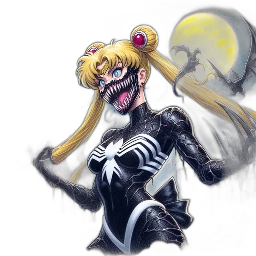concept art, anime, comic book art, fantasy art transparent PNG cut-out