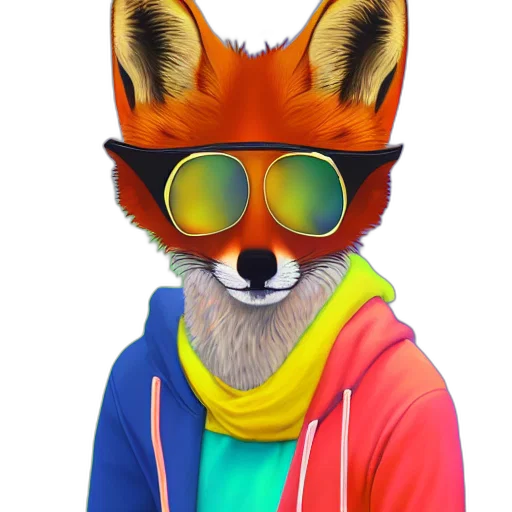 jacket, mask, staff, animal transparent PNG cut-out