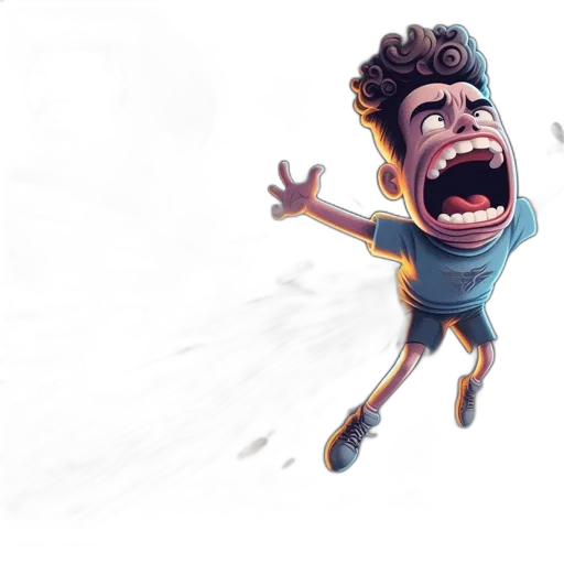 creature, face, concept art, comic book art transparent PNG cut-out