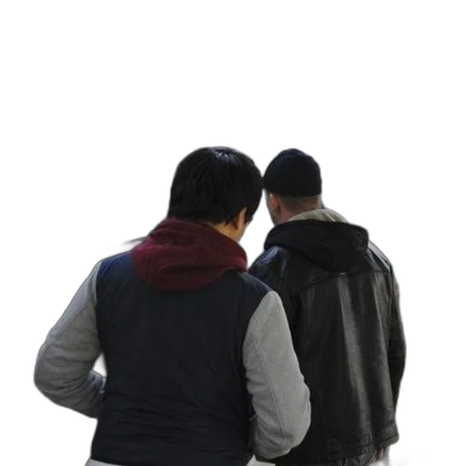 jacket, staff, hat, mask transparent PNG cut-out